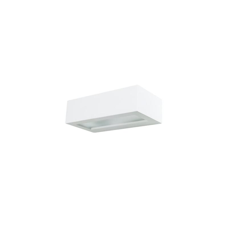 Image of Newham Plaster Double Sided LED Wall Lamp 