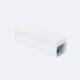 Obrázek Ukončovací Lišta z Hliníku pro 25cm Lineární LED Svítidlo Trunking Easy Line LEDNIX