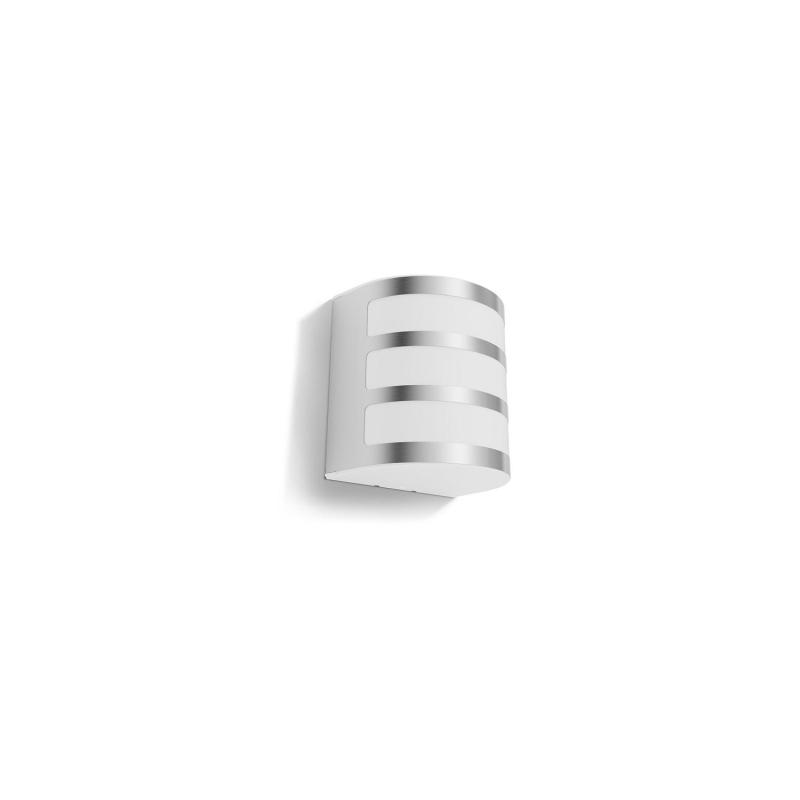 LEDKIA LIGHTING - Applique Da Parete Per Esterni Led 12w Illuminazione Doppia Luce New Miseno Bianco Naturale 4000k 90x113x230 Mm Pc Abs 8445044004027