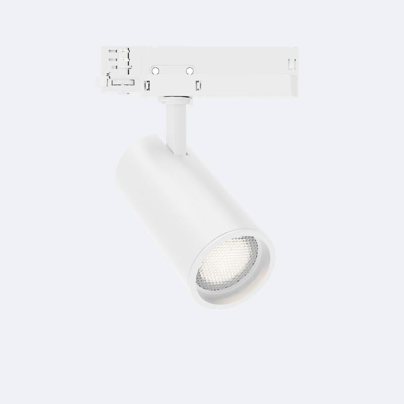 Image of 3-Circuit Track LED Spotlight 30W Fasano Dimmable Anti-Glare White
