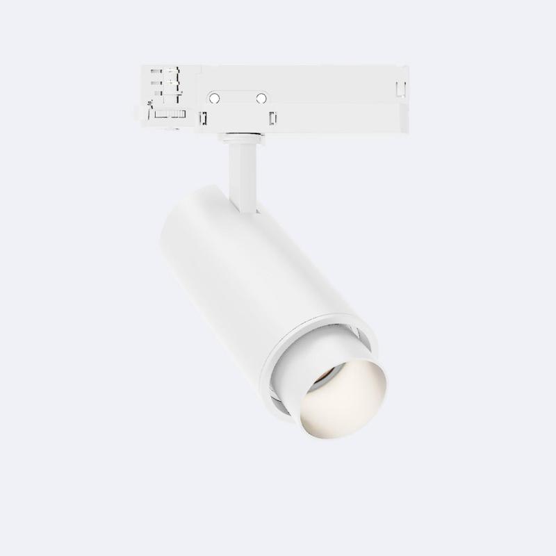 Afbeelding van Track Spot LED Driefase 30W Fasano Cilindro Dimbaar DALI Wit 