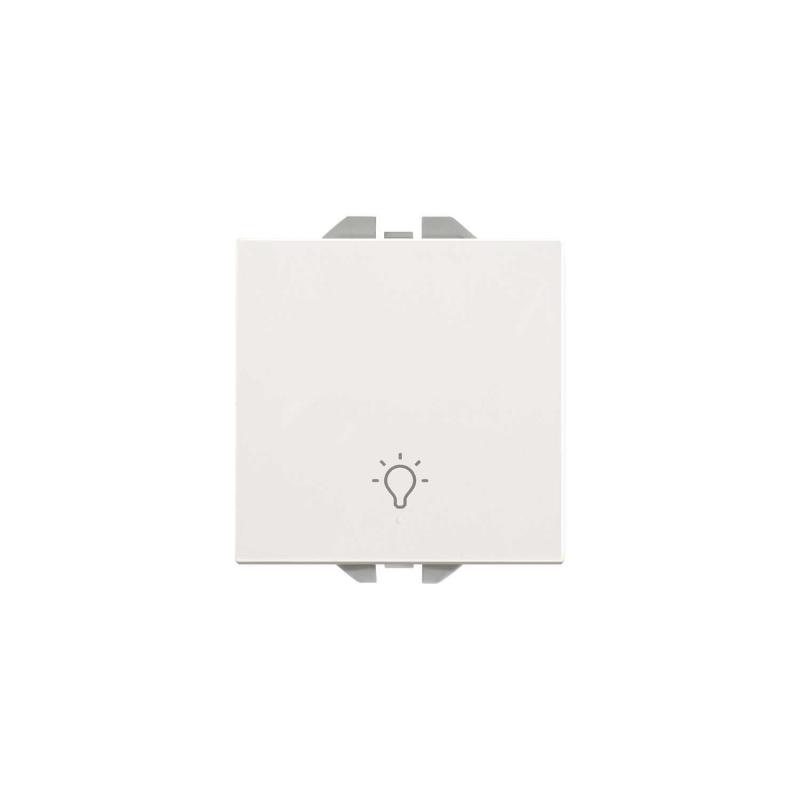 Image de Bouton-Poussoir Simple Avec Gavure Lumière SIMON 270 20000151
