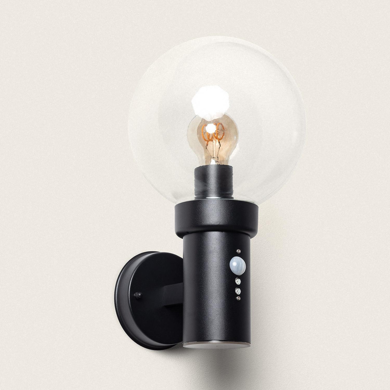 Kinkiet Ścienny Zewnętrzny ze Stali Nierdzewnej z Czujnikiem PIR Optic - widok 3