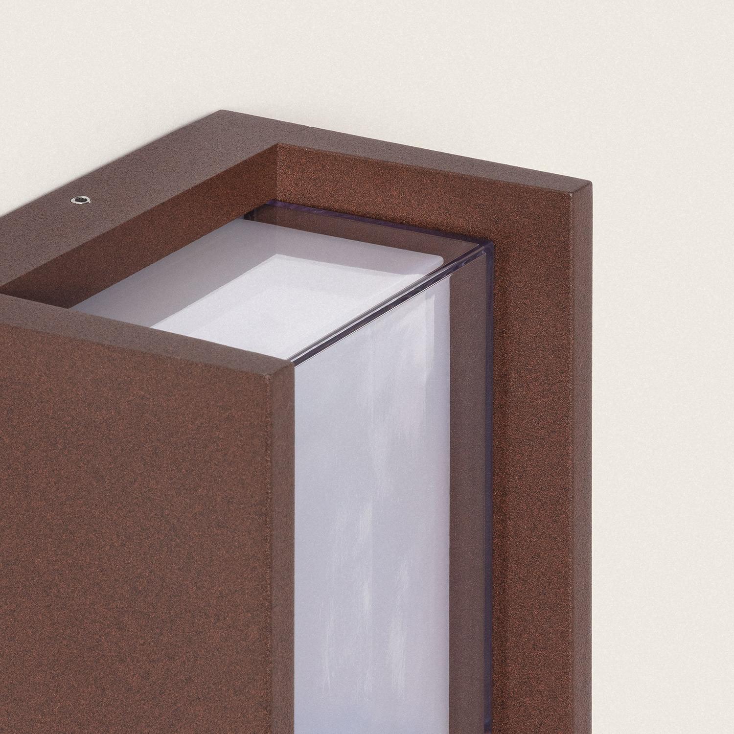 Kinkiet Ścienny LED Zewnętrzny 12W z Aluminium Regulacja CCT Podwójny Dyfuzor Lysandra - widok 3