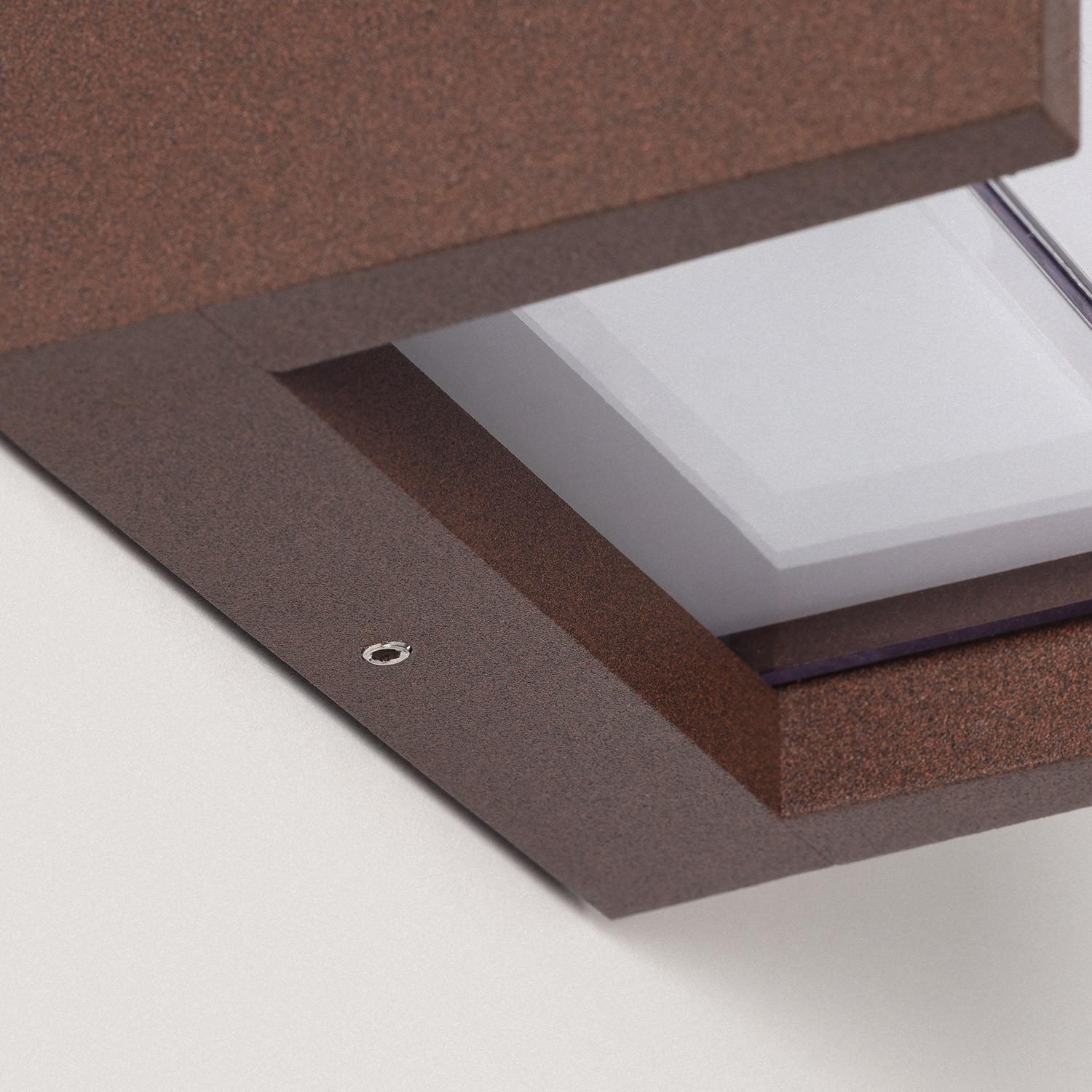 Kinkiet Ścienny LED Zewnętrzny 12W z Aluminium Regulacja CCT Podwójny Dyfuzor Lysandra - widok prezentacyjny