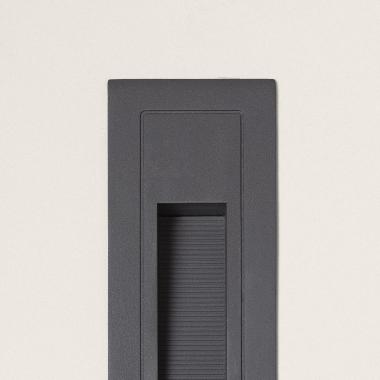 Image of 3W Antracita Lane Outdoor Recessed Wall Spotlight