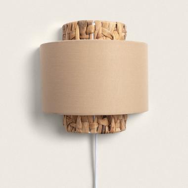Bild von Wandleuchte Naturfasern Orleans