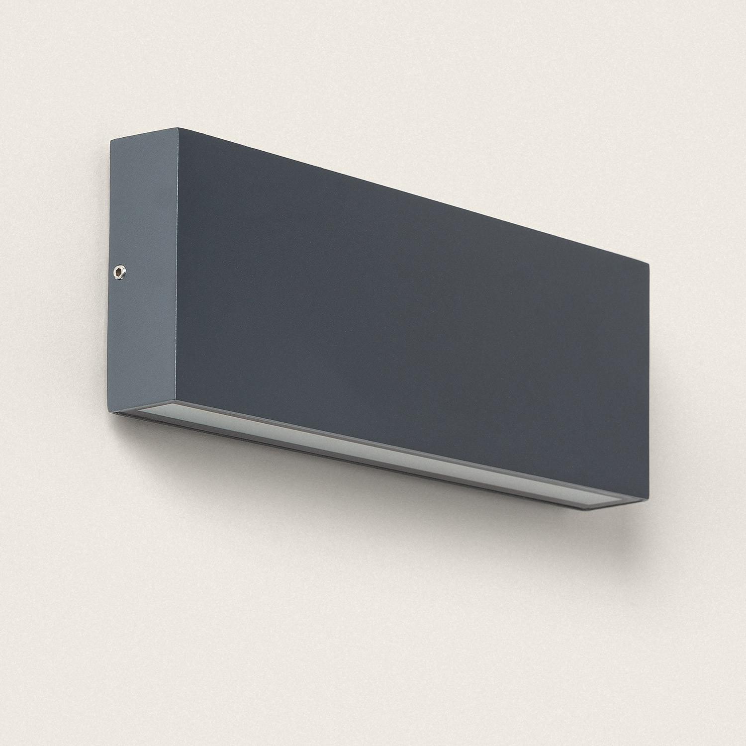 Kinkiet Ścienny LED Zewnętrzny 20W z Aluminium Podwójne Oświetlenie Regulacja CCT Brooky L - widok 3