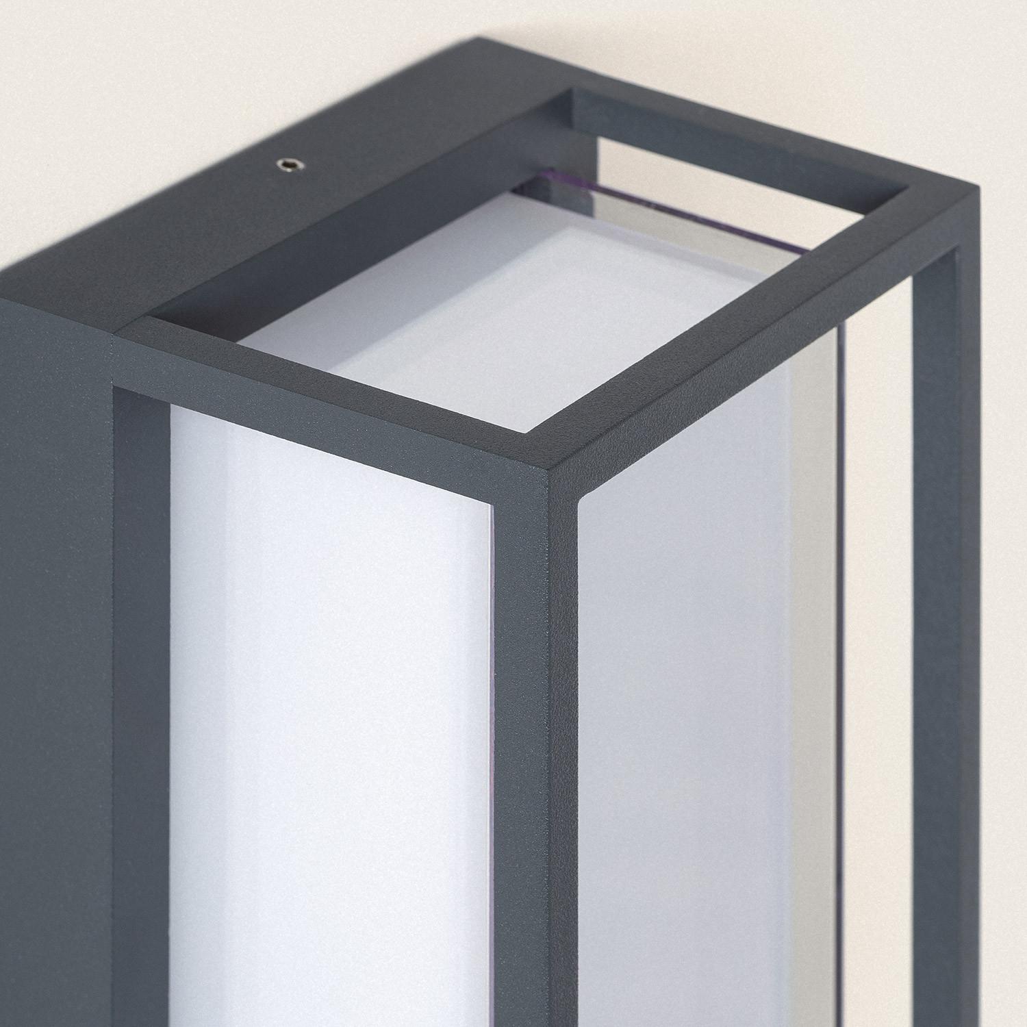 Kinkiet Ścienny LED Zewnętrzny 12W z Aluminium Regulacja CCT Podwójny Dyfuzor Calysta - widok 3