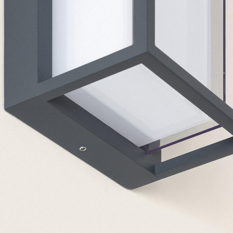 Bild von LED-Wandleuchte Außen 12W Aluminium CCT Wählbar Doppeldiffusor Calysta