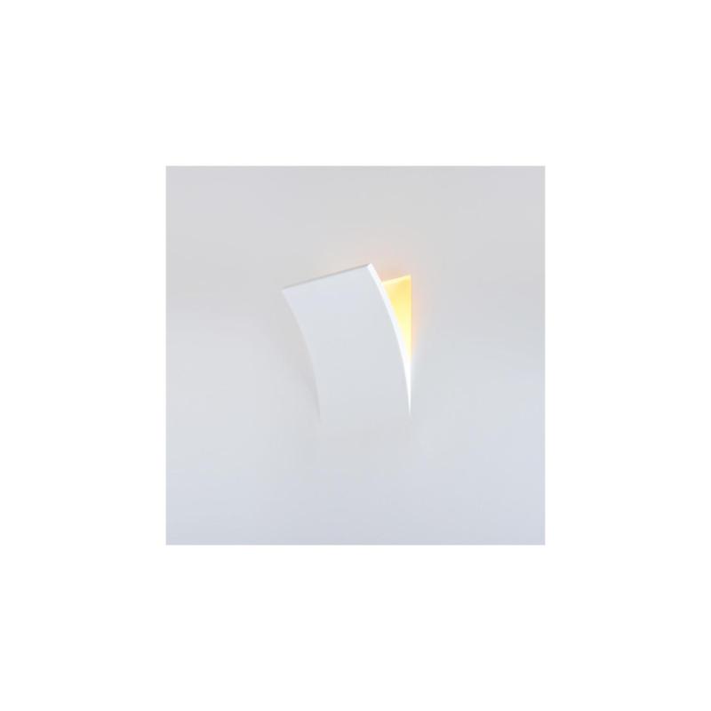 Image de Applique Murale Intégration Plâtre/Pladur pour Ampoule LED E14 Coupe 313x253 mm