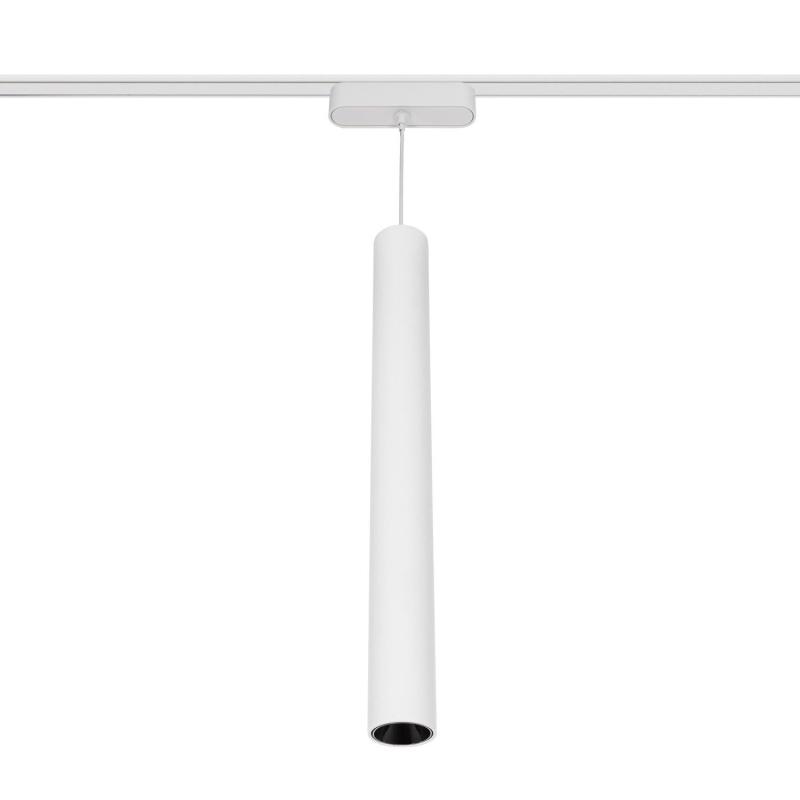 Immagine di Faretto a Sospensione LED Cuarzo Binario Magnetico 25mm SuperSlim 7W 48V Bianco