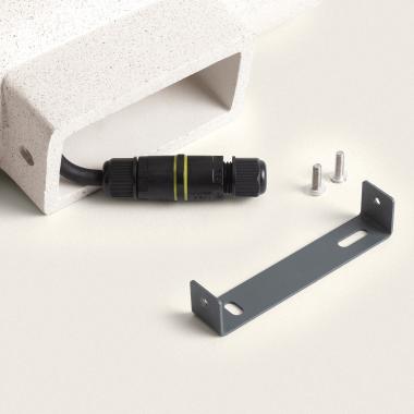 Afbeelding van Wandlamp Outdoor Cement Banjar dubbelzijdige verlichting Banjar 