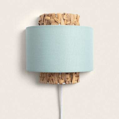 Image de Applique Murale Fibres Naturelles et Tissu Orléans