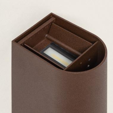 Image de Applique Murale Extérieure LED 10 W Aluminium Éclairage Double Face CCT Sélectionnable Oscilum Round Image de Applique Murale Extérieure LED 10 W Aluminium Éclairage Double Face CCT Sélectionnable Oscilum Round