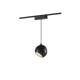 Bild von LED-Hängeleuchte Konkave Magnetschiene 25mm SuperSlim 12W 48V Schwarz Ø100 mm