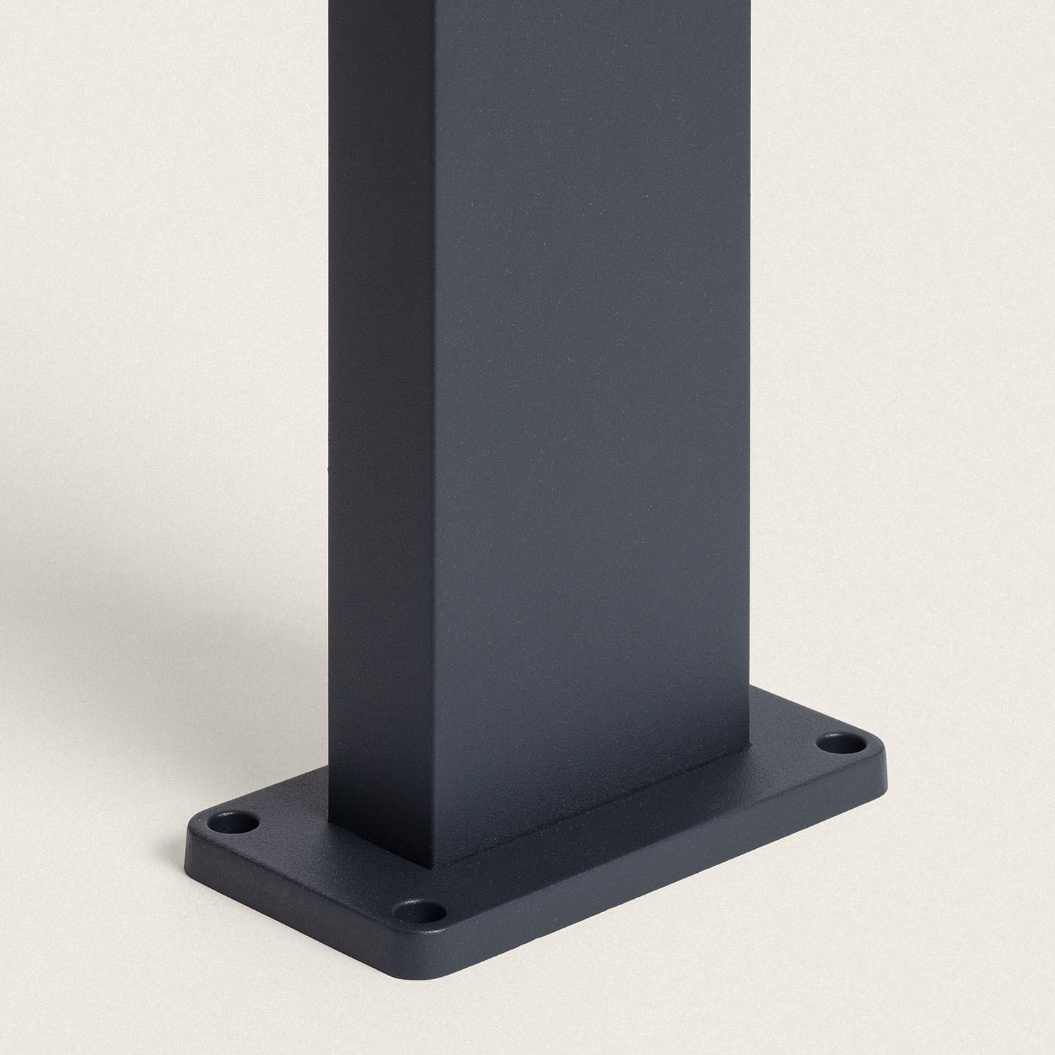 Lampa Ogrodowa LED Zewnętrzna 10W Naziemna 50cm z Aluminium Iridix - widok prezentacyjny