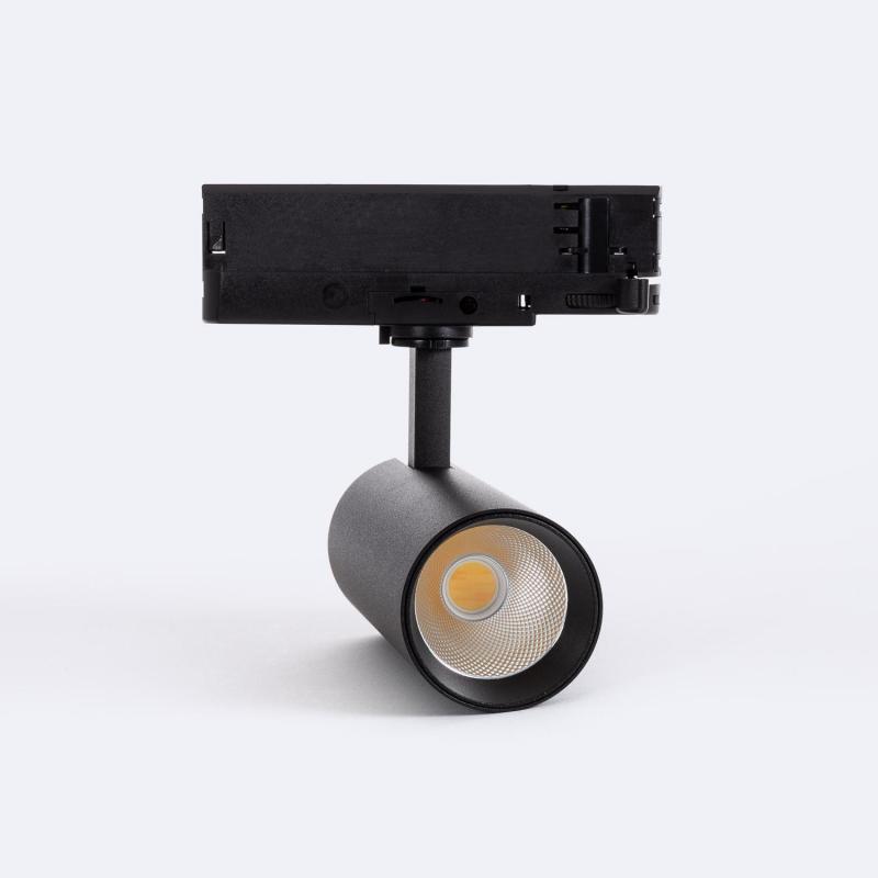 Image de Spot LED sur Rail Triphasé 20W Carlo Noir Image de Spot LED sur Rail Triphasé 20W Carlo Noir