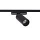 Image of Atenas 12W LED Spotlight in Black for 25mm SuperSlim 48V Magnetic Track