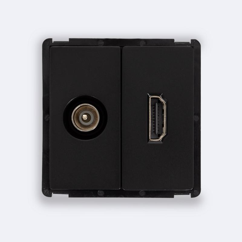 Bild von TV-Steckdose Männlich + HDMI Modern