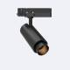 Afbeelding van Track Spot LED Driefase 30W Fasano Cilindro Dimbaar DALI Zwart 