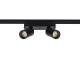 Afbeelding van Magneet Rail Dubbele Spots Eenfase 25mm SuperSlim 10W 48V Zwart 