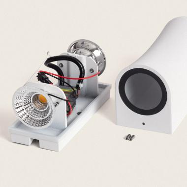 Image of 6W Hallek Aluminium Outdoor LED Wall Lamp