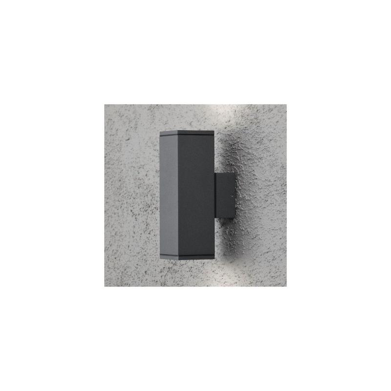 Image de Applique Murale Extérieure Monza Anthracite KONSTSMIDE