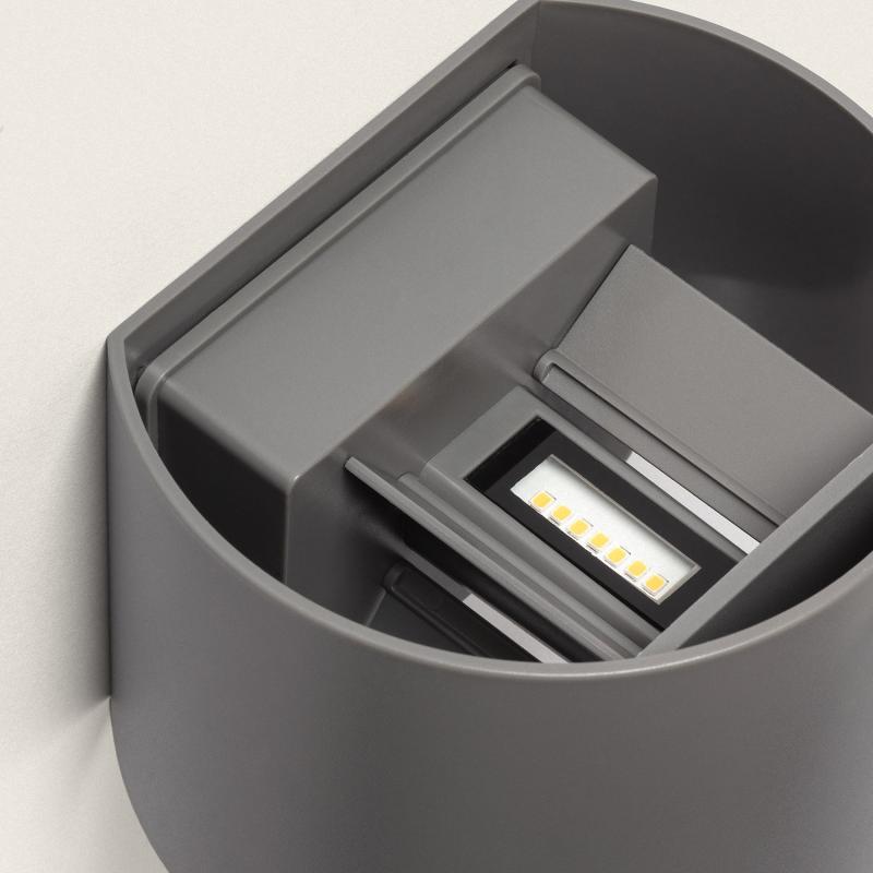 Bild von LED Wandleuchte Außen 6W PC doppelseitige Beleuchtung Loruc Bild von LED Wandleuchte Außen 6W PC doppelseitige Beleuchtung Loruc