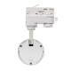 Immagine di Faretto LED Binario Trifase 20W Regolabile Mallet CCT Nero 