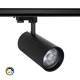 Bild von 3-Phasenstromschiene LED-Strahler 30W CCT Wählbar d'Angelo Schwarz PHILIPS Xitanium mit variabler Optik