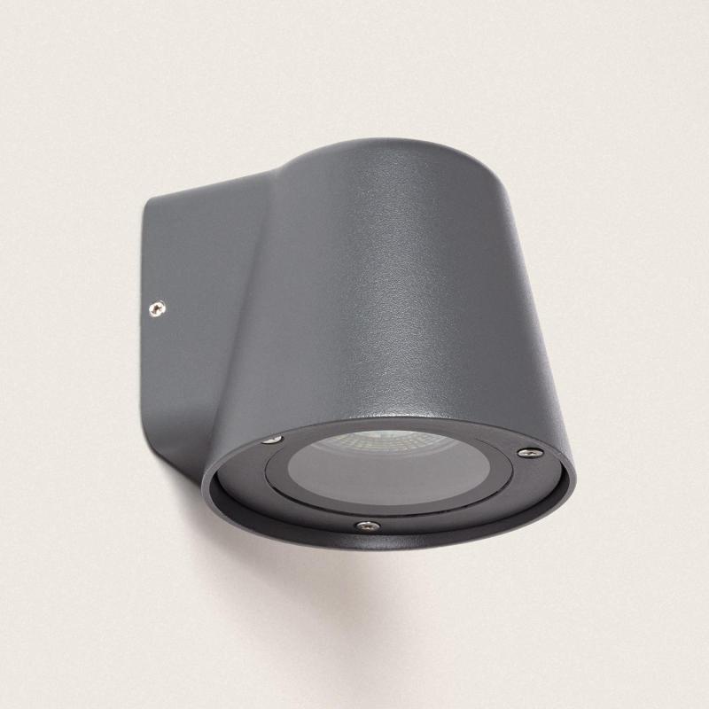 Applique Da Parete LED Cubo 40W 4000 Lumen Per Esterni – Luce Up & Down Regolabile, Finitura Corten Calda 3000K - 6