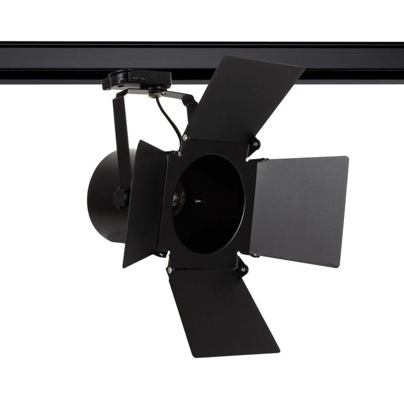 Bild von 3-Phasenstromschiene Strahler Cinema für Glühbirnen E27 PAR30