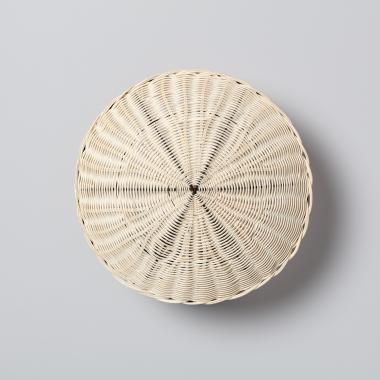 Bild von Wandleuchte Rattan Salmor