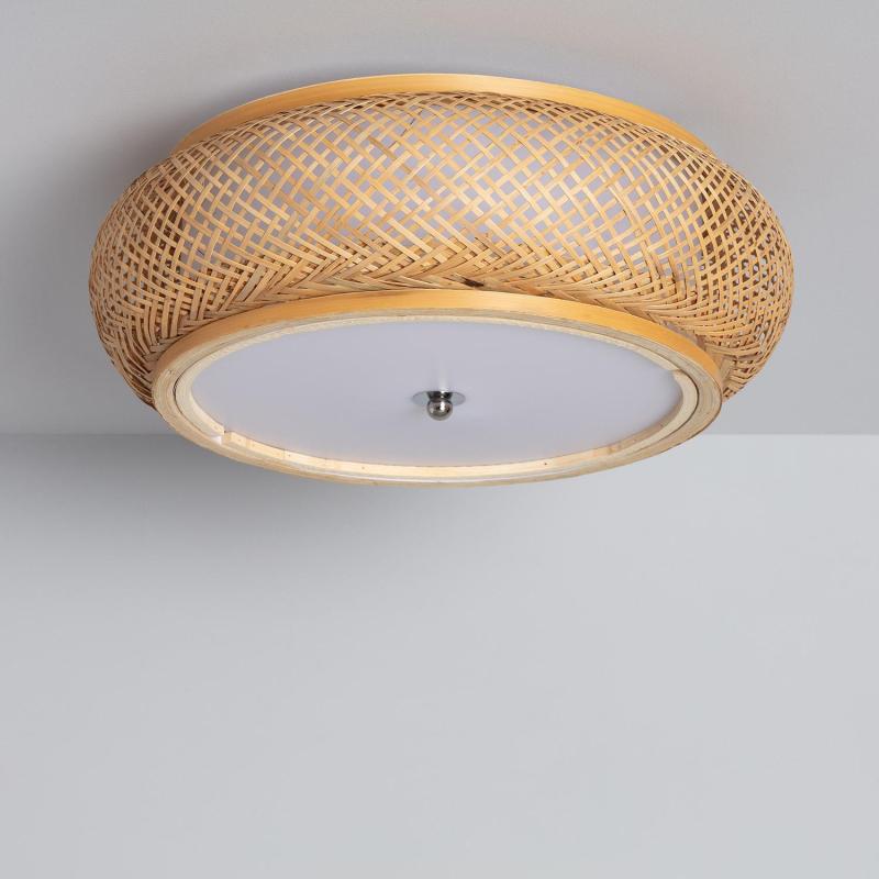 Afbeelding van Plafondlamp Bamboe Sorolla 