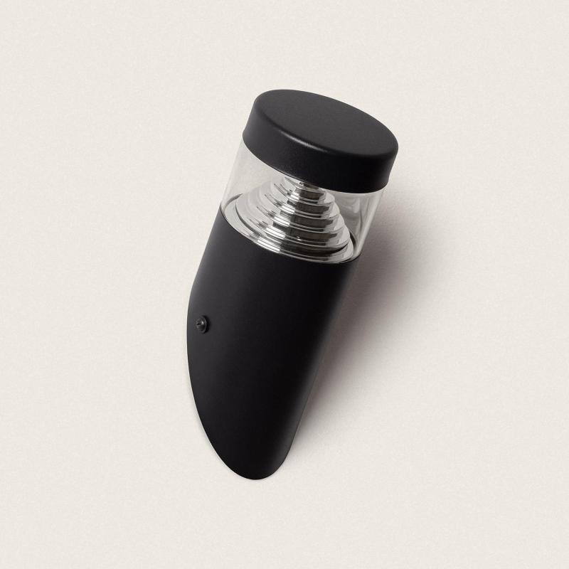 Immagine di Applique da Parete LED 5W per Esterni Acciaio Inox Inti Nero 