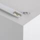 Bild von Aluminiumprofil Einbau mit Durchgehender Abdeckung für LED-Streifen bis 12mm