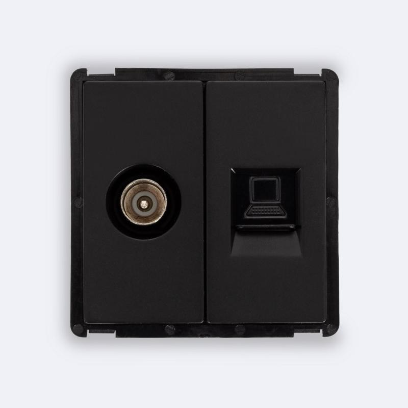 Immagine di Presa RJ45 CAT 6 Internet + TV Modern