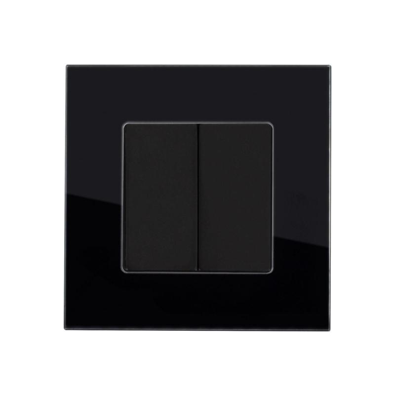 Bild von Modul Doppel-Blende mit Glasrahmen Modern