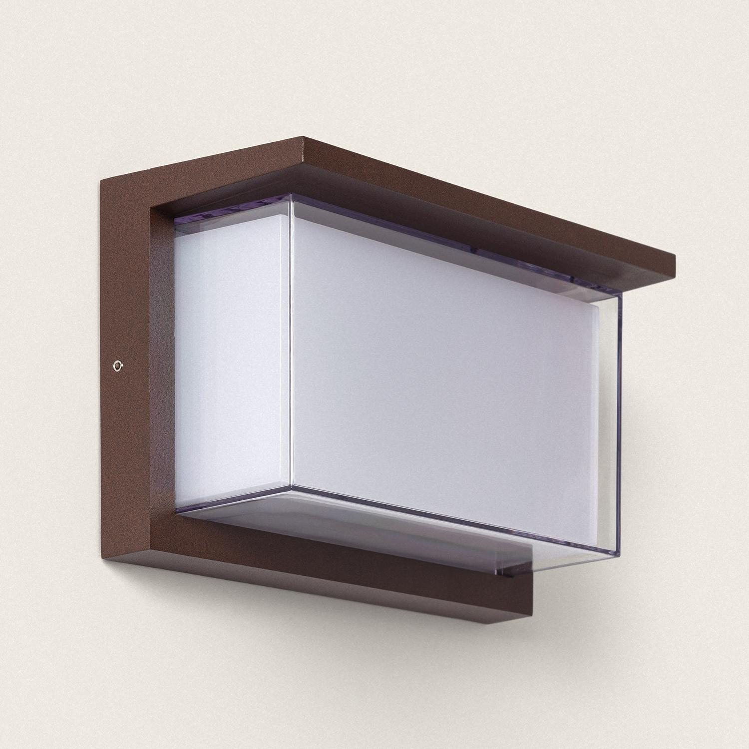 Kinkiet Ścienny LED Zewnętrzny 12W z Aluminium Regulacja CCT Podwójny Difuzor Valorian - widok 3