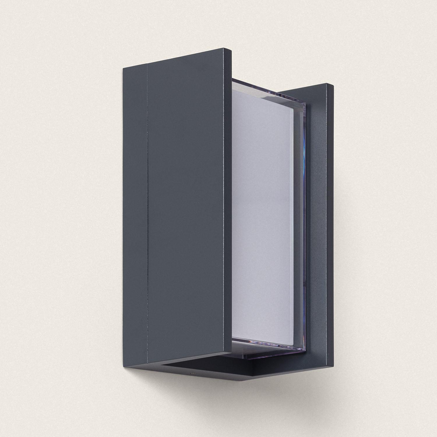 Kinkiet Ścienny LED Zewnętrzny 12W z Aluminium Regulacja CCT Podwójny Dyfuzor Lysandra - widok 3