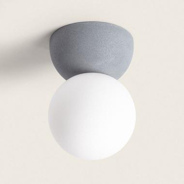 Image of Deyla Plaster Ceiling Light