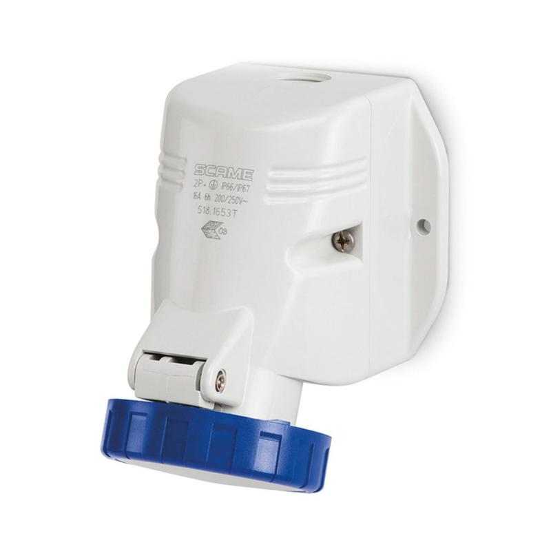 Image de Prise Murale Étanche 32A IP67 Optima SCAME 