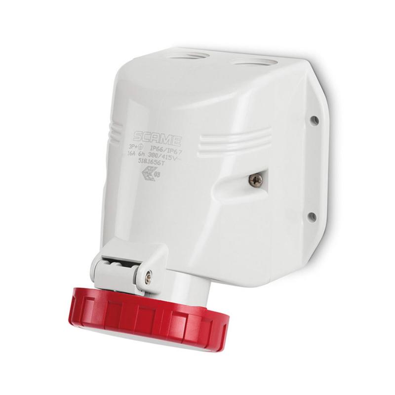 Immagine di Presa da Parete Stagna 32A IP67 Optima SCAME