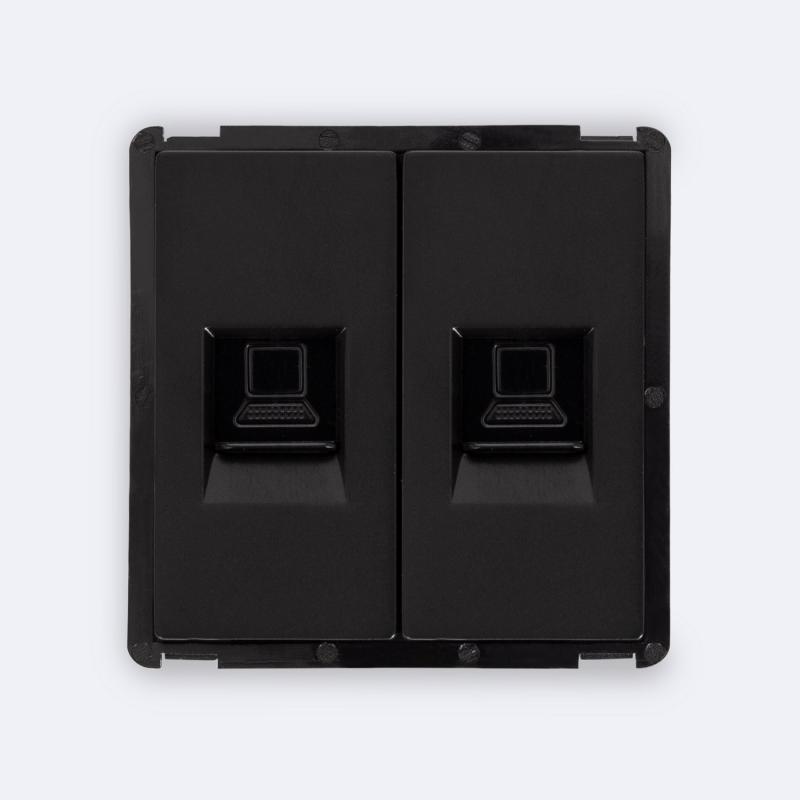 Bild von RJ45-Anschluss CAT 6 Doppelt Internet Modern