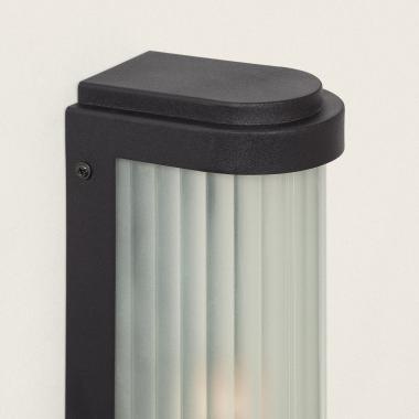 Image of Peridot Outdoor Metal & Glass Wall Lamp