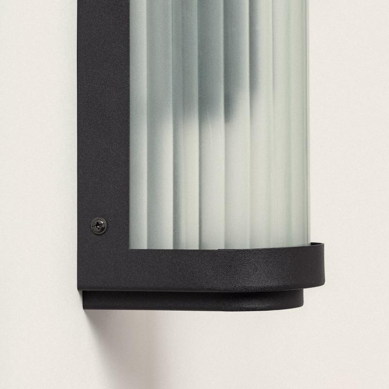 Image of Peridot Outdoor Metal & Glass Wall Lamp