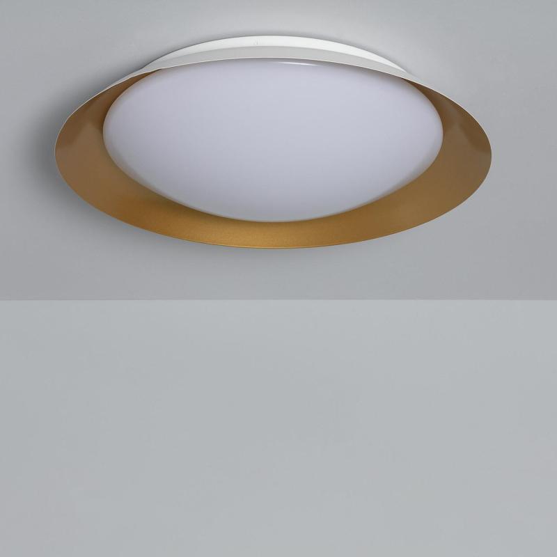 Image of 30W Taylor Round CCT Selectable Metal Ceiling Lamp Ø500mm 
