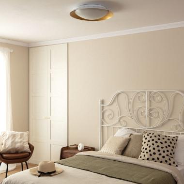 Image of 30W Taylor Round CCT Selectable Metal Ceiling Lamp Ø500mm 