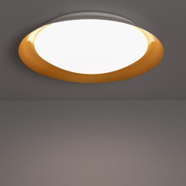 Image of 30W Taylor Round CCT Selectable Metal Ceiling Lamp Ø500mm 